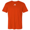 Adidas Men's Collegiate Orange/White Pregame T-Shirt