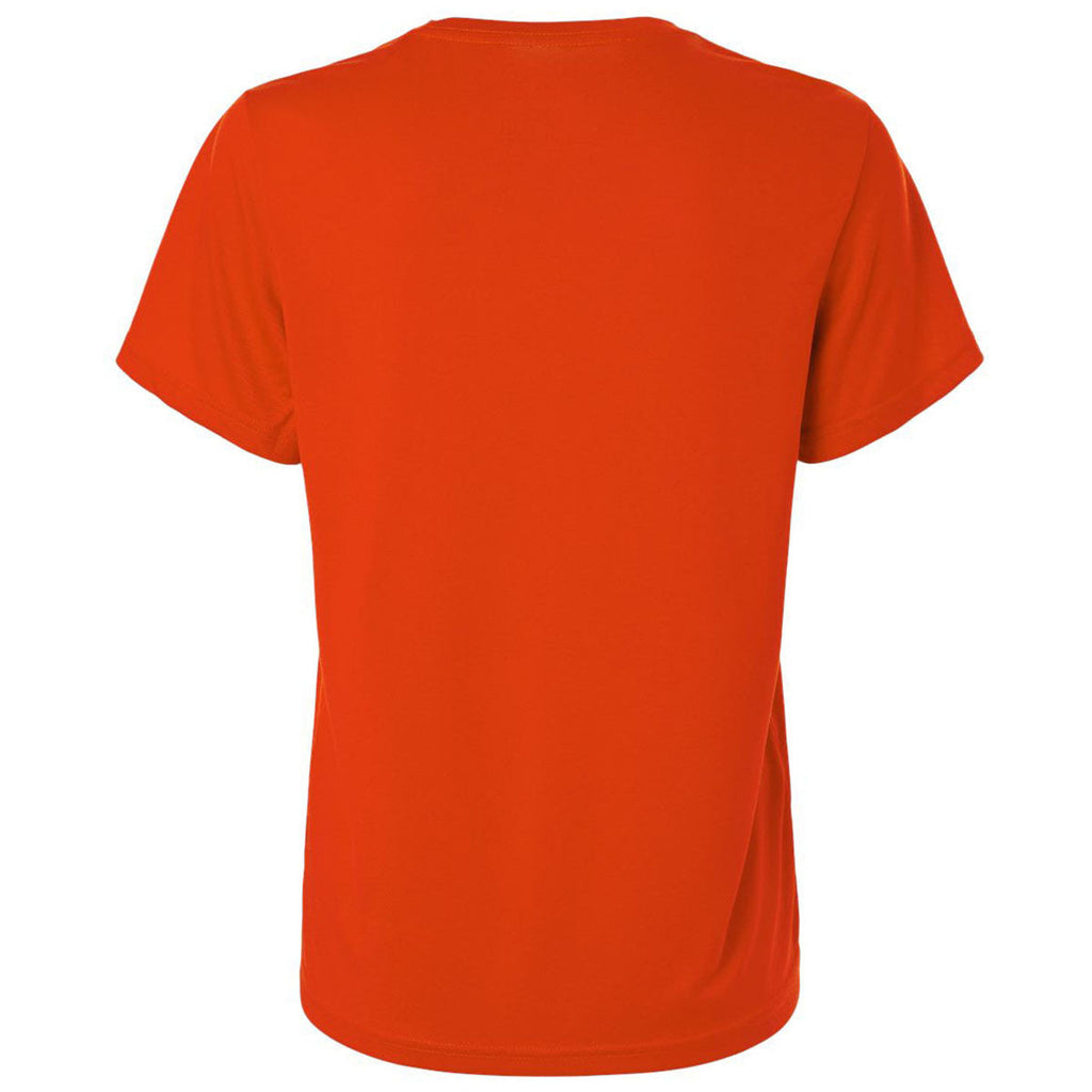 Adidas Women's Collegiate Orange/White Pregame T-Shirt