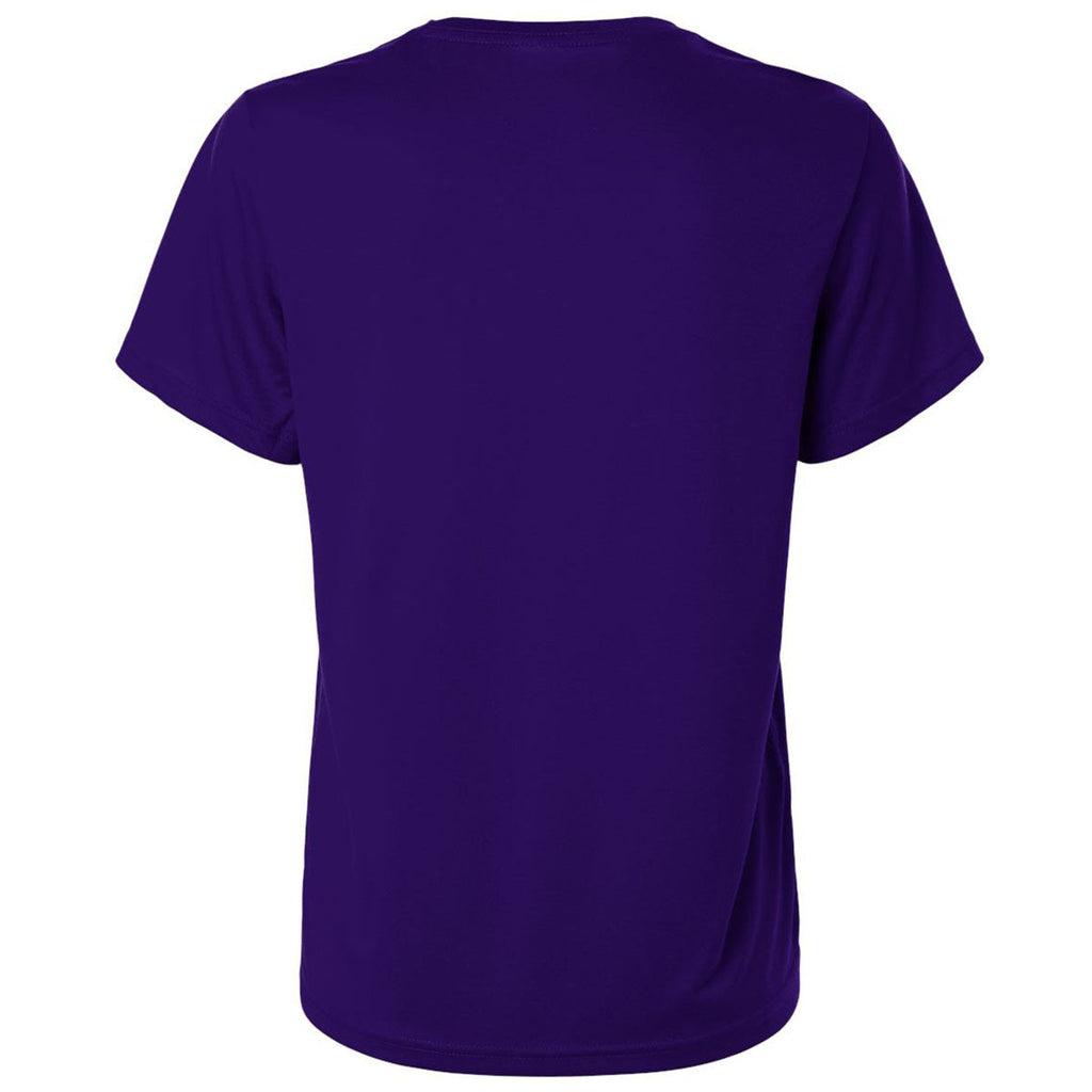 Adidas Women's Team Collegiate Purple/White Pregame T-Shirt