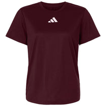 Adidas Women's Team Maroon/White Pregame T-Shirt