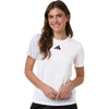Adidas Women's White/Black Pregame T-Shirt