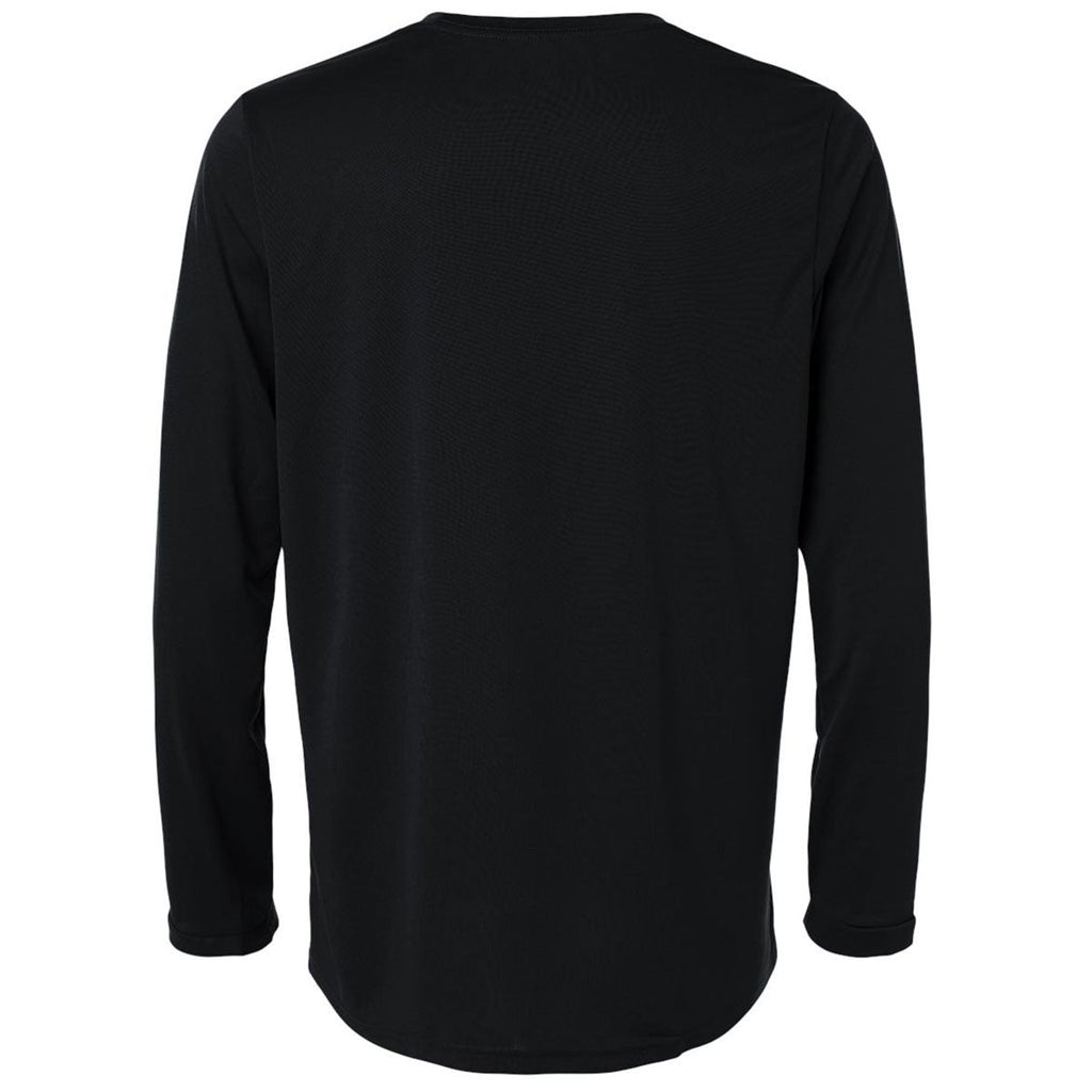 Adidas Men's Black/White Pregame Long Sleeve T-Shirt