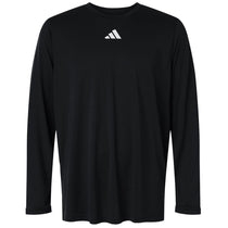 Adidas Men's Black/White Pregame Long Sleeve T-Shirt