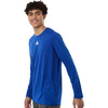Adidas Men's Team Royal Blue/White Pregame Long Sleeve T-Shirt