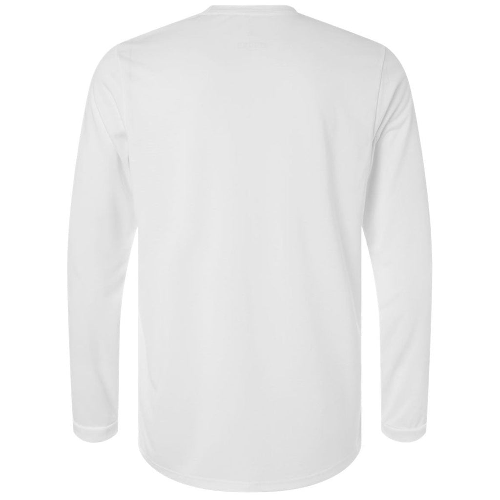 Adidas Men's White/Team Grey Four Pregame Long Sleeve T-Shirt