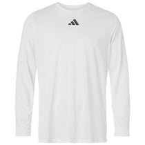 Adidas Men's White/Team Grey Four Pregame Long Sleeve T-Shirt