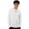 Adidas Men's White/Team Grey Four Pregame Long Sleeve T-Shirt