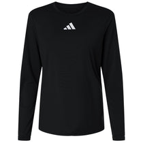 Adidas Women's Black/White Pregame Long Sleeve T-Shirt