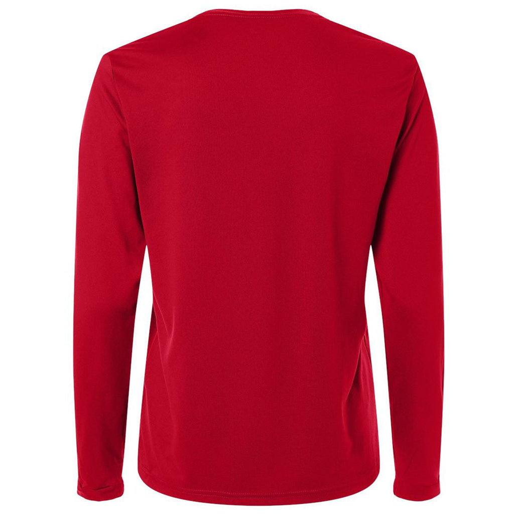 Adidas Women's Team Power Red/White Pregame Long Sleeve T-Shirt