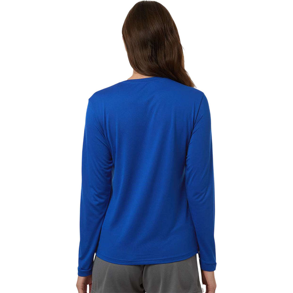 Adidas Women's Team Royal Blue/White Pregame Long Sleeve T-Shirt