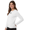 Adidas Women's White/Black Pregame Long Sleeve T-Shirt