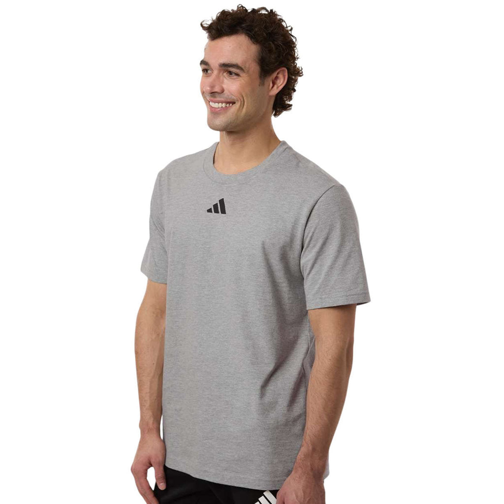Adidas Men's Medium Grey Heather Fresh T-Shirt