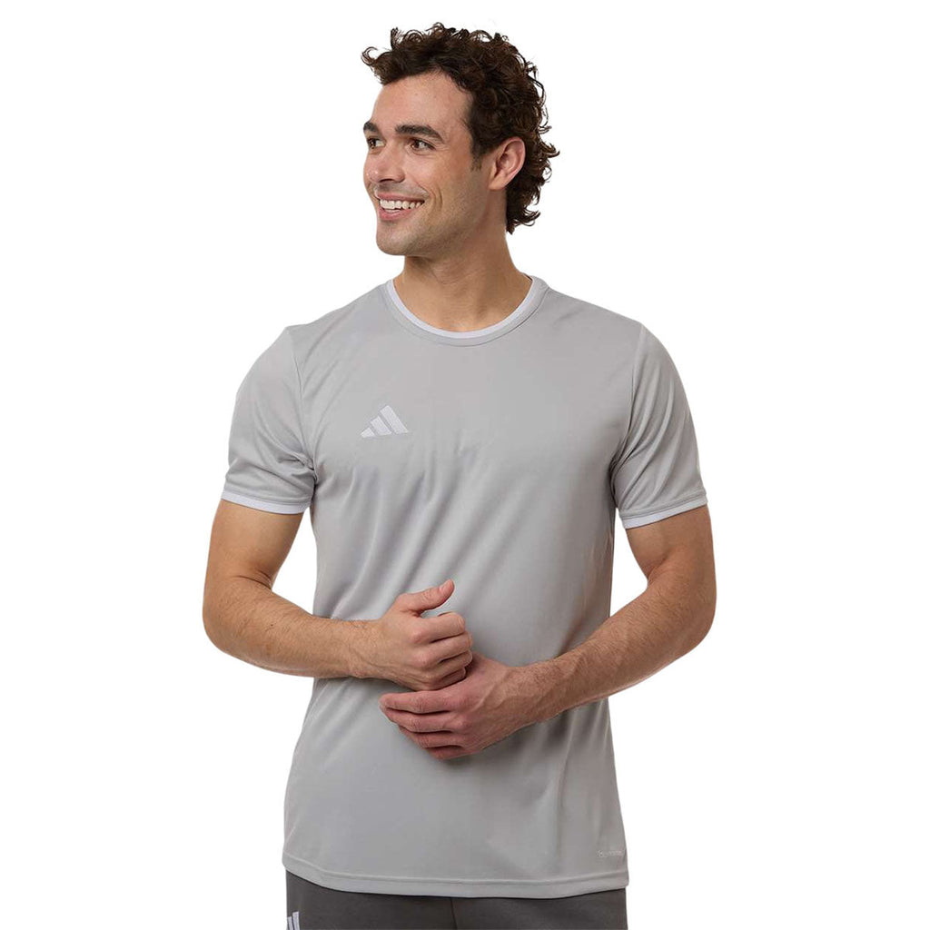 Adidas Men's Team Light Grey/White Entrada 26 Jersey