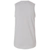 Adidas Women's Team Light Grey/White Quickset V-Neck Sleeveless Jersey
