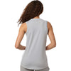 Adidas Women's Team Light Grey/White Quickset V-Neck Sleeveless Jersey