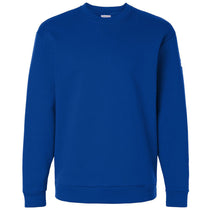 Adidas Men's Team Royal Blue/White Fleece Crewneck Sweatshirt