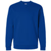 Adidas Men's Team Royal Blue/White Fleece Crewneck Sweatshirt
