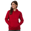 Adidas Women's Team Power Red/White Fleece Hooded Sweatshirt