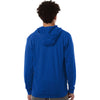 Adidas Men's Team Royal Blue Game & Go Fleece Full-Zip Hooded Sweatshirt