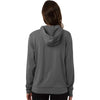 Adidas Women's Team Grey Four/Black Game & Go Fleece Full-Zip Hooded Sweatshirt