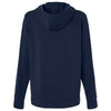 Adidas Women's Team Navy Blue/Black Game & Go Fleece Full-Zip Hooded Sweatshirt