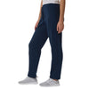 Adidas Women's Team Navy Blue/White Fleece Sweatpants