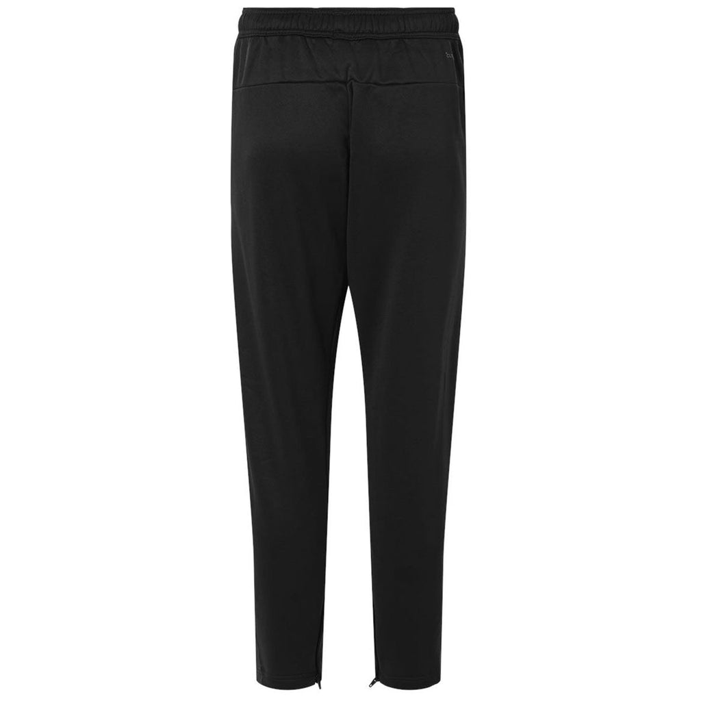 Adidas Men's Black Game & Go Fleece 3-Bar Sweatpants