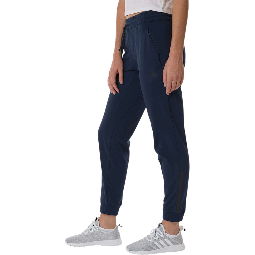 Adidas Women's Team Navy Blue Game & Go Fleece Sweatpants