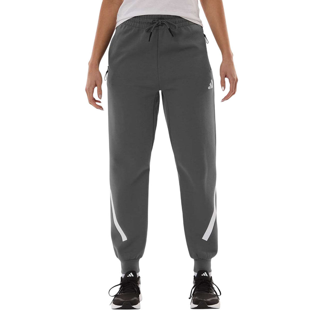 Adidas Women's Team Grey Four/White Z.N.E Joggers