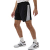 Adidas Men's Black/White 3-Stripes 7