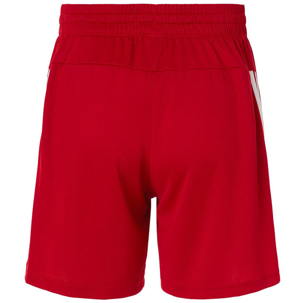 Adidas Men's Team Power Red/White 3-Stripes 7" Shorts