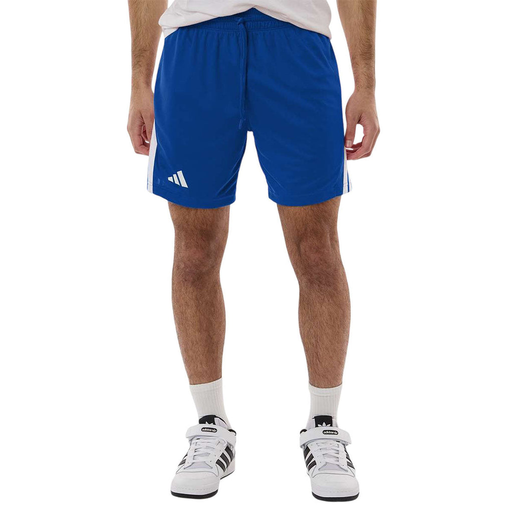 Adidas Men's Team Royal Blue/White 3-Stripes 7" Shorts