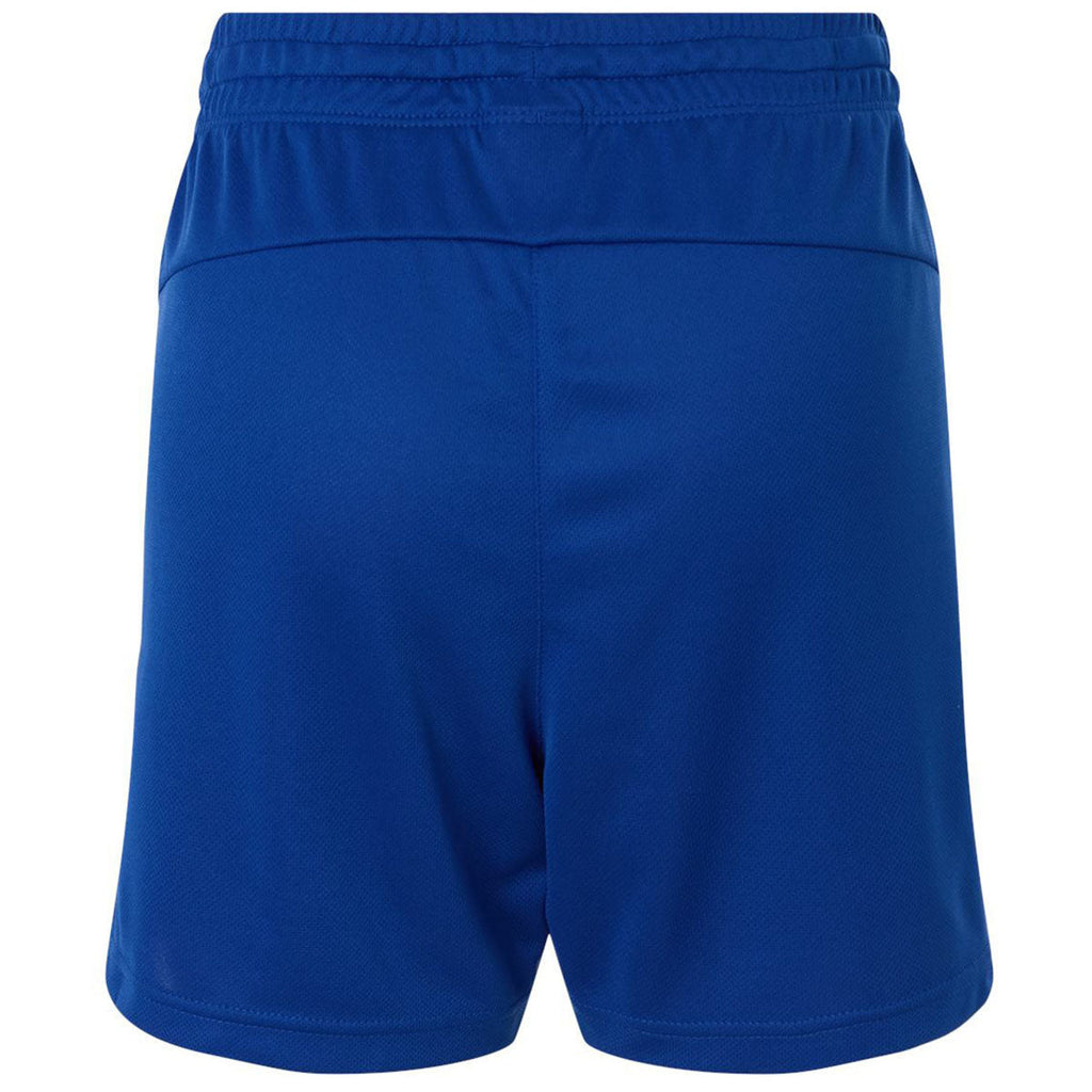 Adidas Women's Team Royal Blue/White 3-Stripes 3" Shorts