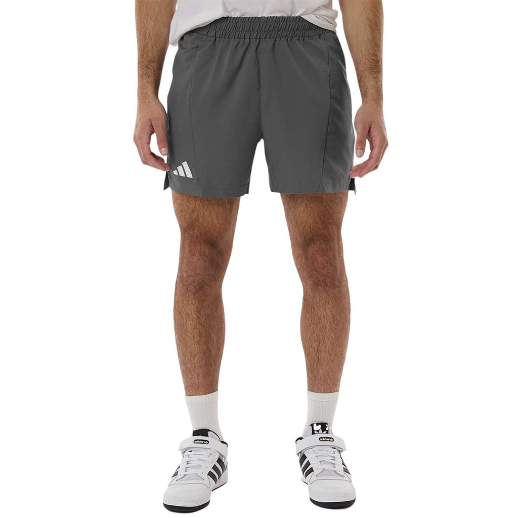 Adidas Men's Team Grey Four/White D4T Woven 7" Shorts