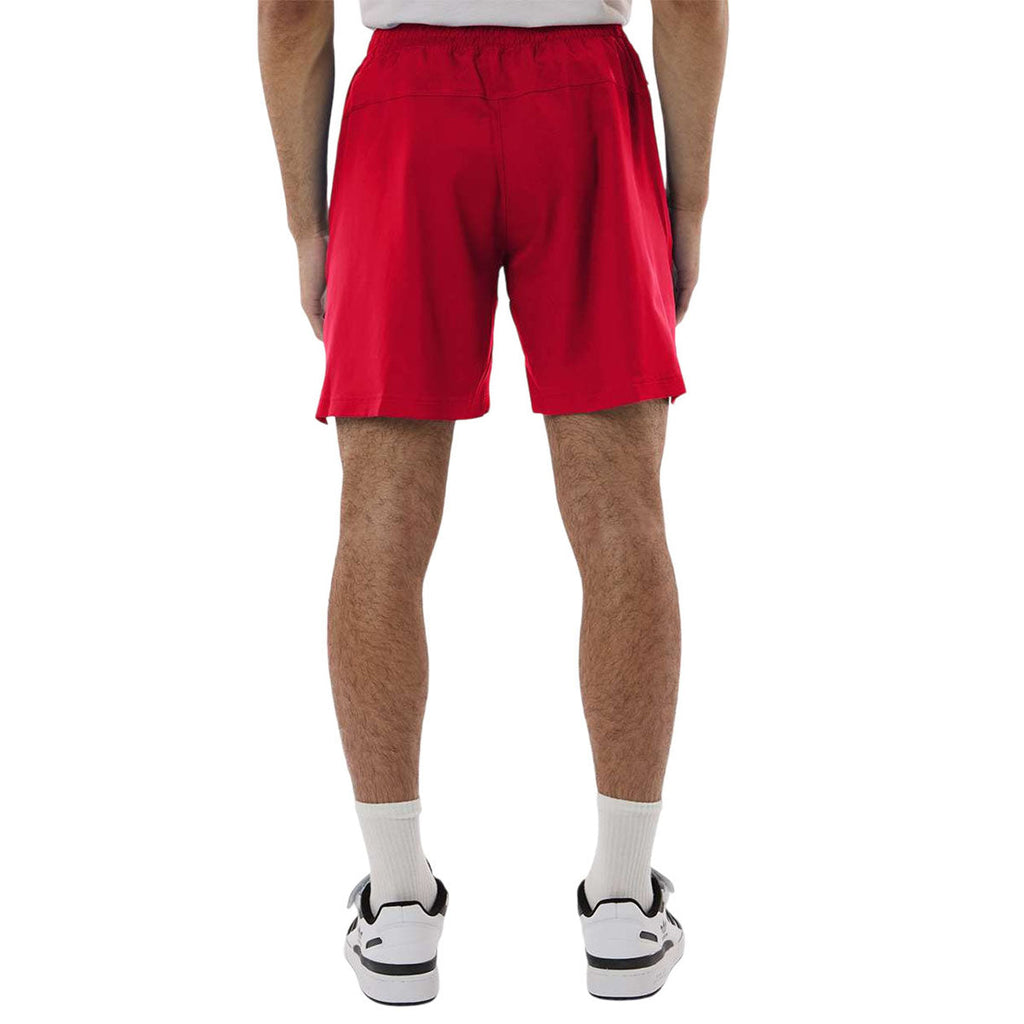 Adidas Men's Team Power Red/White D4T Woven 7" Shorts