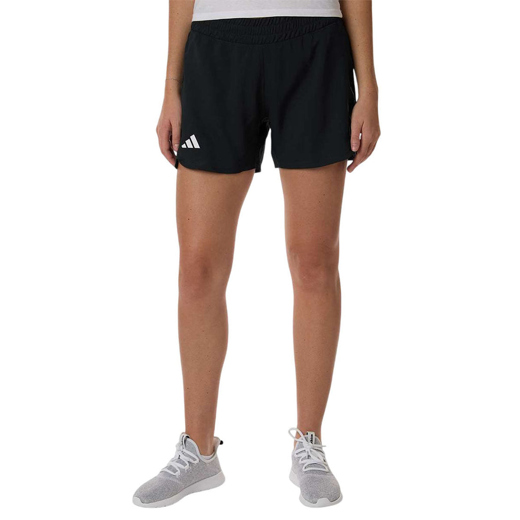 Adidas Women's Black/White D4T Woven 3" Shorts