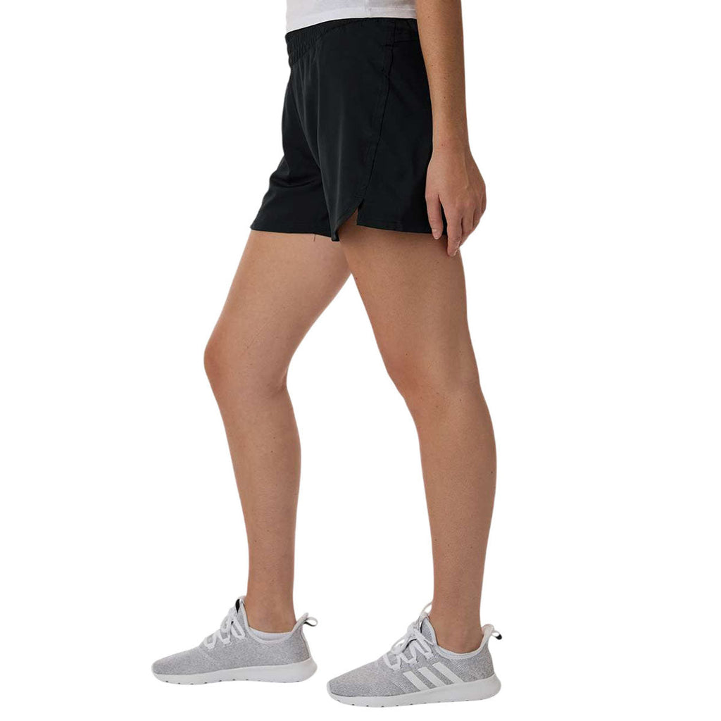 Adidas Women's Black/White D4T Woven 3" Shorts