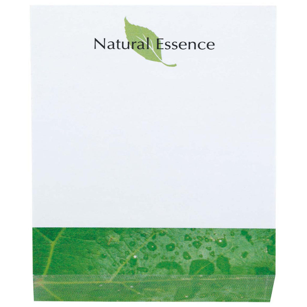 Souvenir White Sticky Note 4" x 6" Beveled Pad