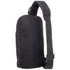 St. Regis Group Black Coriakin Adjustable Strap Sling Bag with Water Bottle Compartment