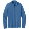 Brooks Brothers Men's Charter Blue Luxe Performance 1/4-Zip