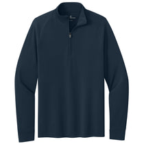 Brooks Brothers Men's Navy Blazer Luxe Performance 1/4-Zip