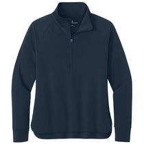 Brooks Brothers Women's Navy Blazer Luxe Performance 1/4-Zip