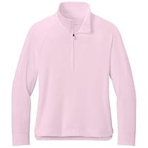 Brooks Brothers Women's Pearl Pink Luxe Performance 1/4-Zip