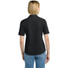 Brooks Brothers Women's Deep Black Pinpoint Pique Polo