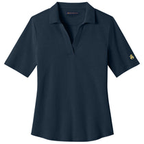 Brooks Brothers Women's Navy Blazer Pinpoint Pique Polo