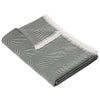 Brooks Brothers Windsor Grey/Parchment Coastal Throw