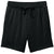 Bella + Canvas Unisex Black Sponge Fleece Sweatshort