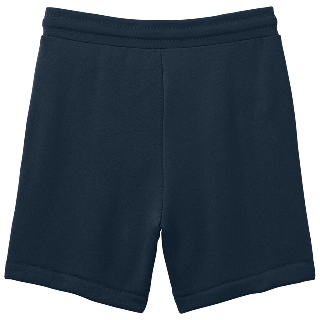 Bella + Canvas Unisex Navy Sponge Fleece Sweatshort