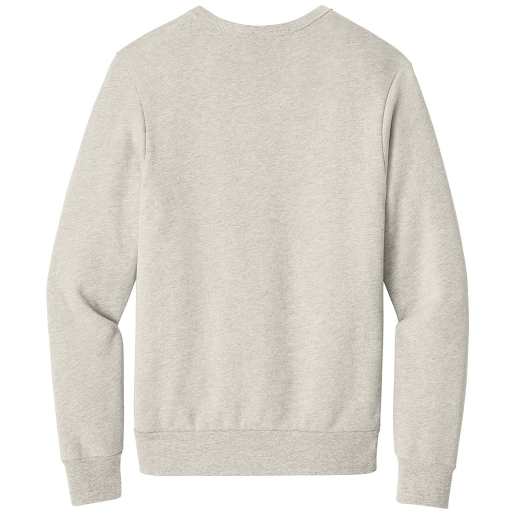 Bella + Canvas Unisex Heather Dust Sponge Fleece Classic Crewneck Sweatshirt