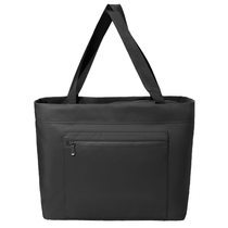 Port Authority Deep Black Matte Carryall Tote